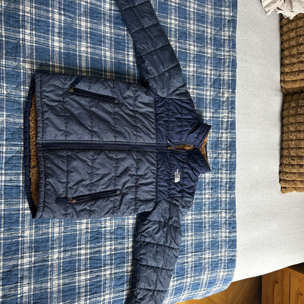 The North Face Kids Puffer Jacket - Blue And Brown